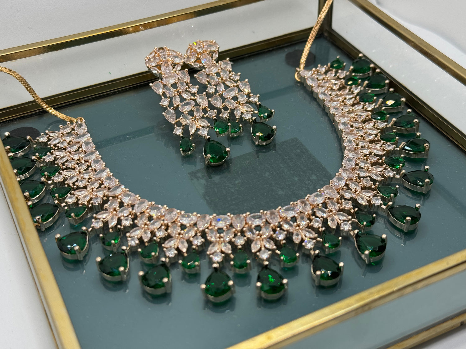 American Diamond Necklace Sets